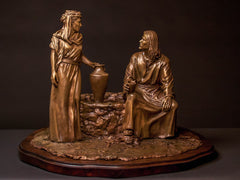 I Give You Living Water-01 Bronze Sculpture