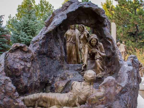 Lazarus Come Forth-01 Bronze Sculpture