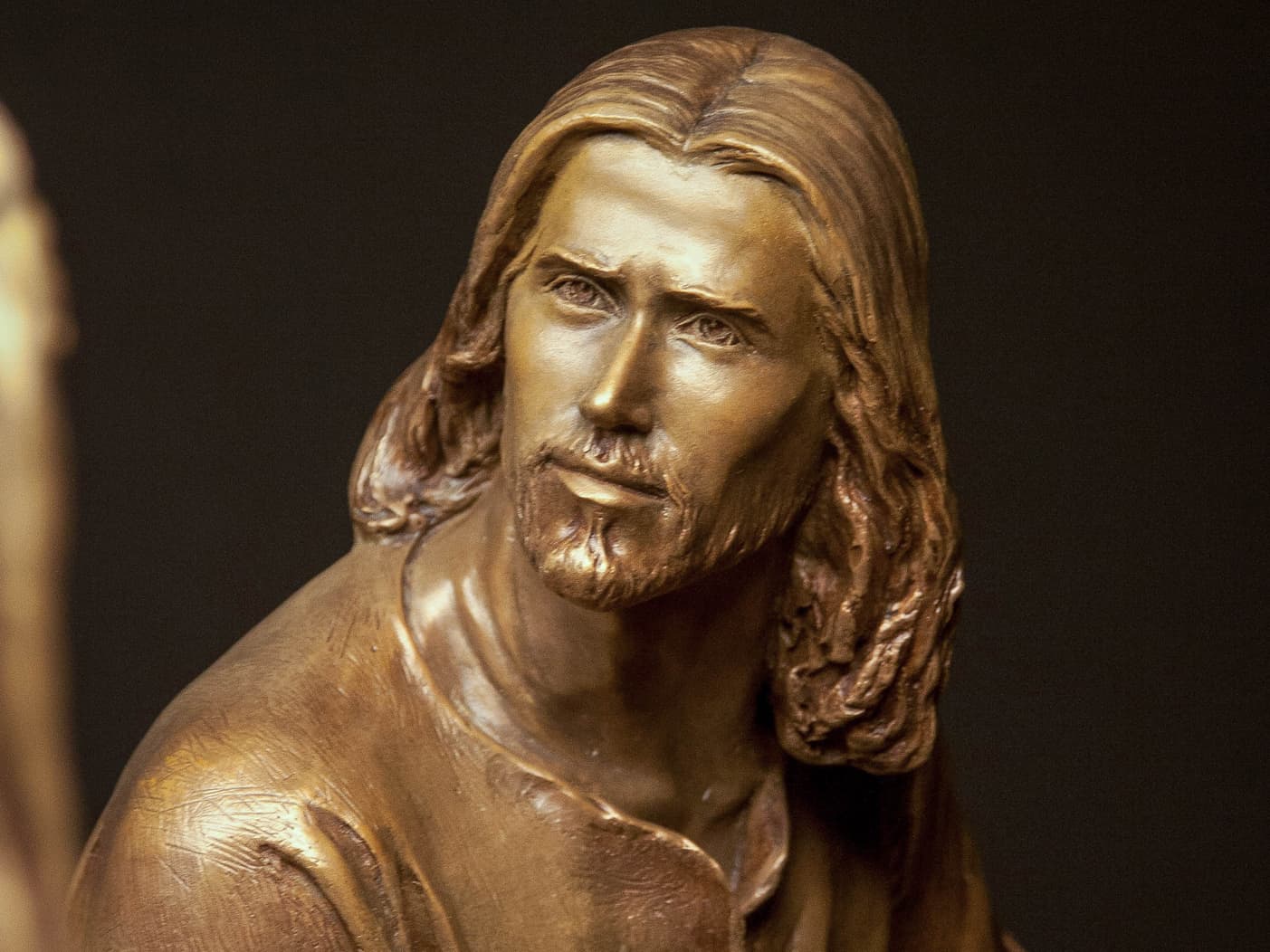 I Give You Living Water-03 Bronze Sculpture