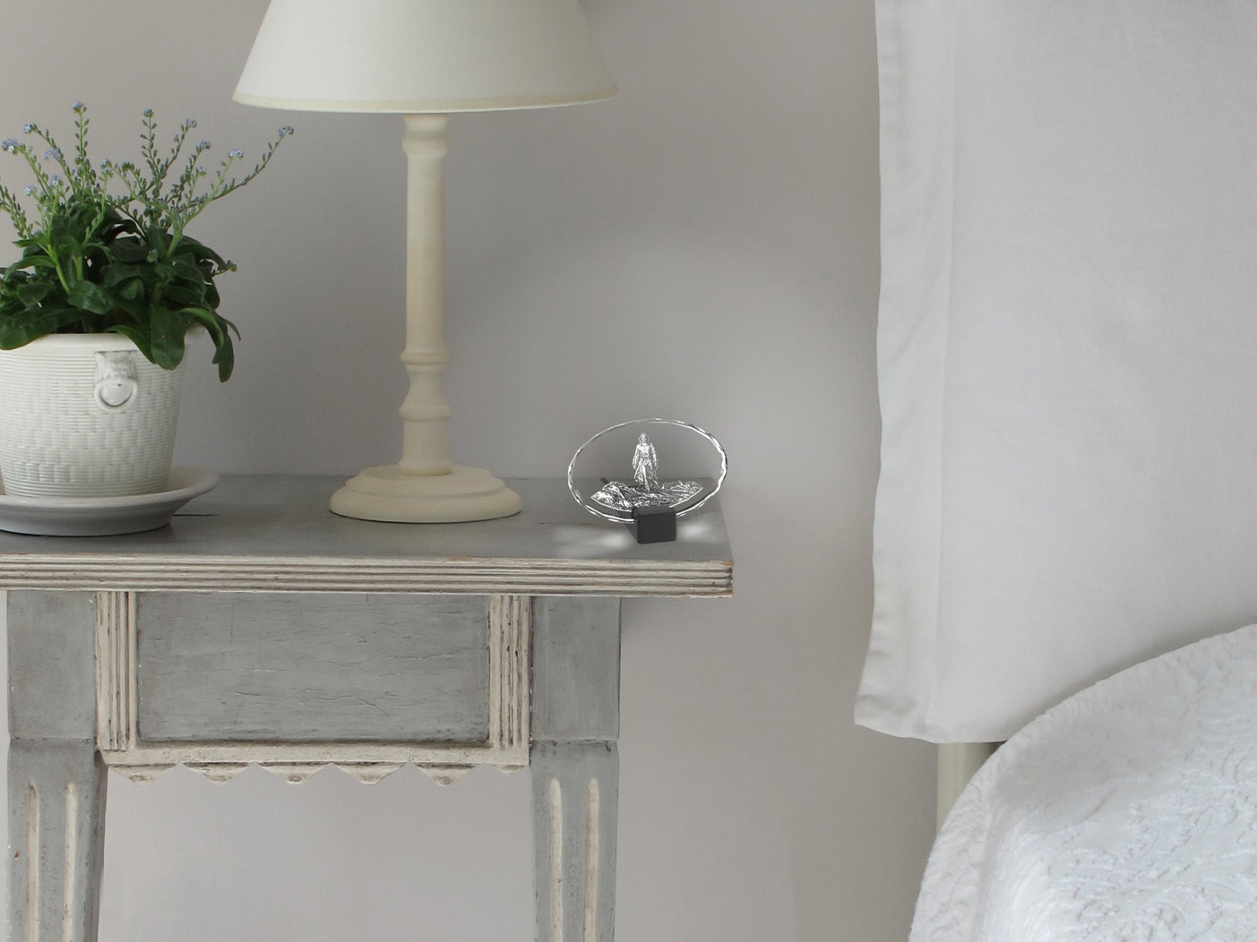 "It Is I, Be Not Afraid" Crystal Gem Accent Light