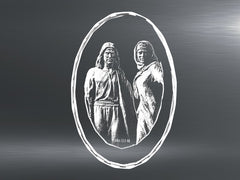 "Lazarus, Come Forth" Crystal Gem of Jesus & Mary