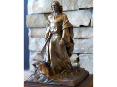 "It is I, Be Not Afraid" Small Bronze Sculpture